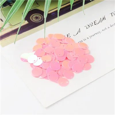 AB Dark Pink Issequins 600 шт 6 мм круглые Блестки DIY Швейные аксессуары Lentejuelas Para Manualidades ПВХ блестки для платья - Цвет: AB Dark Pink