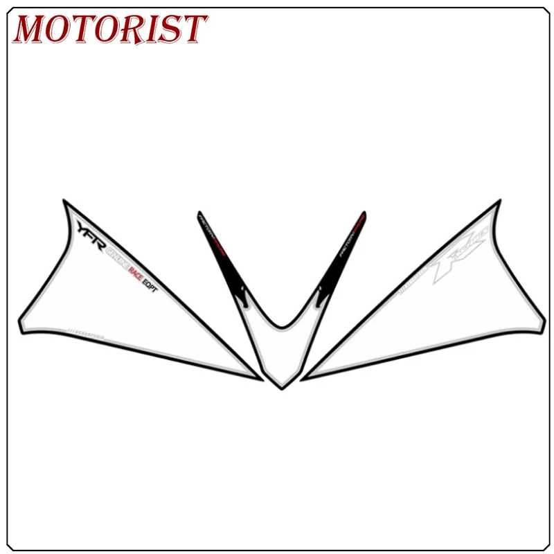 

MOTORIST Front Fairing Motor Number Board 3D Gel Protector for YAMAHA YZF R1 2007-2008
