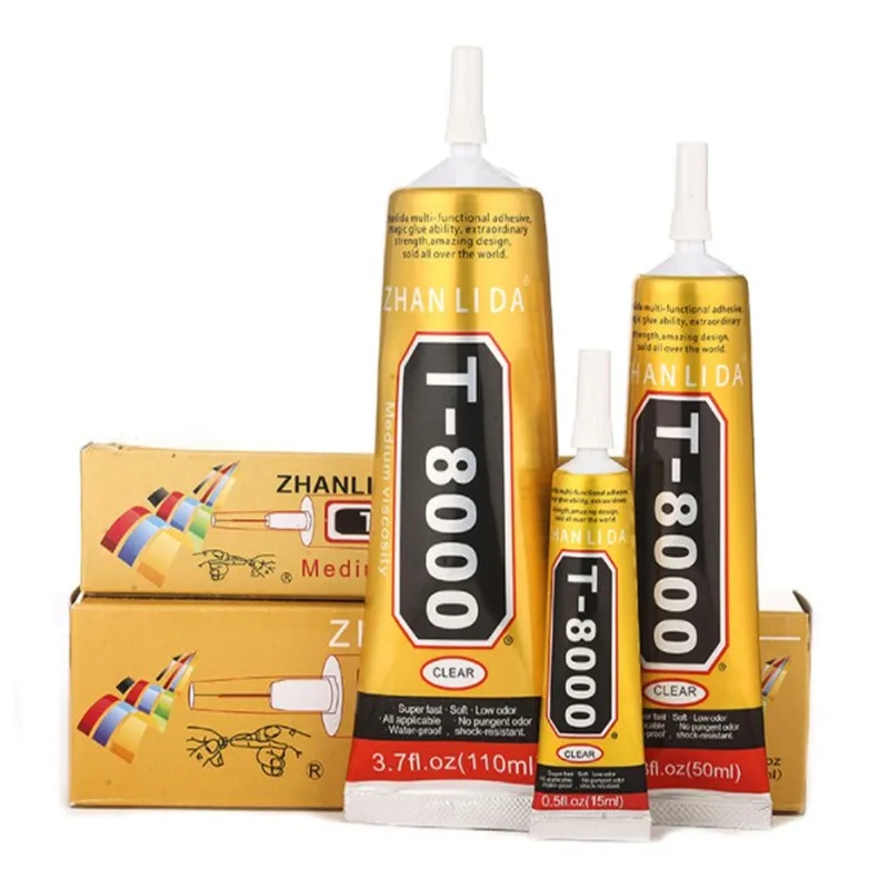 ZHANLIDA T8000 110ml восстанавливающая жидкость клей многоцелевой для сенсорного экрана