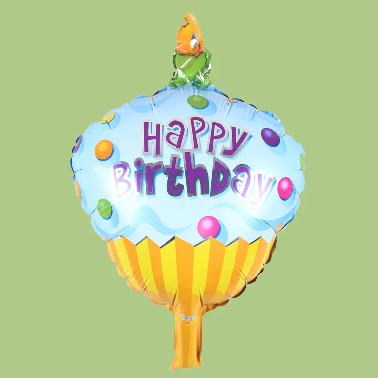 Новинка 1 шт. мини мультяшный торт Детские алюминиевые шары воздушные на день