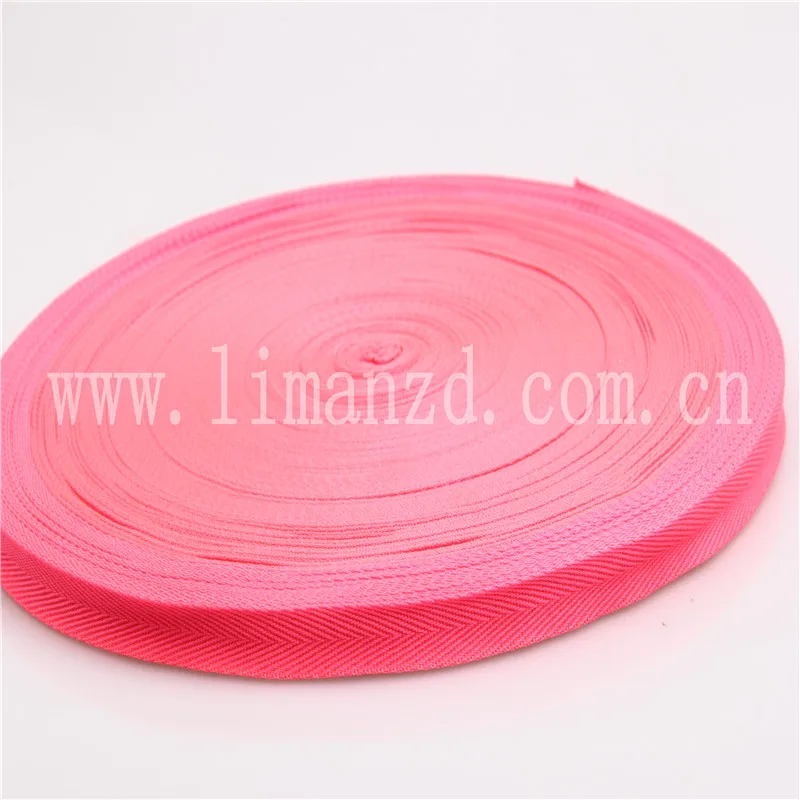 Новый елочка хлопок лента тесьма 1 5 см ширина флуоресцентный розовый цвет 5/8 дюйм