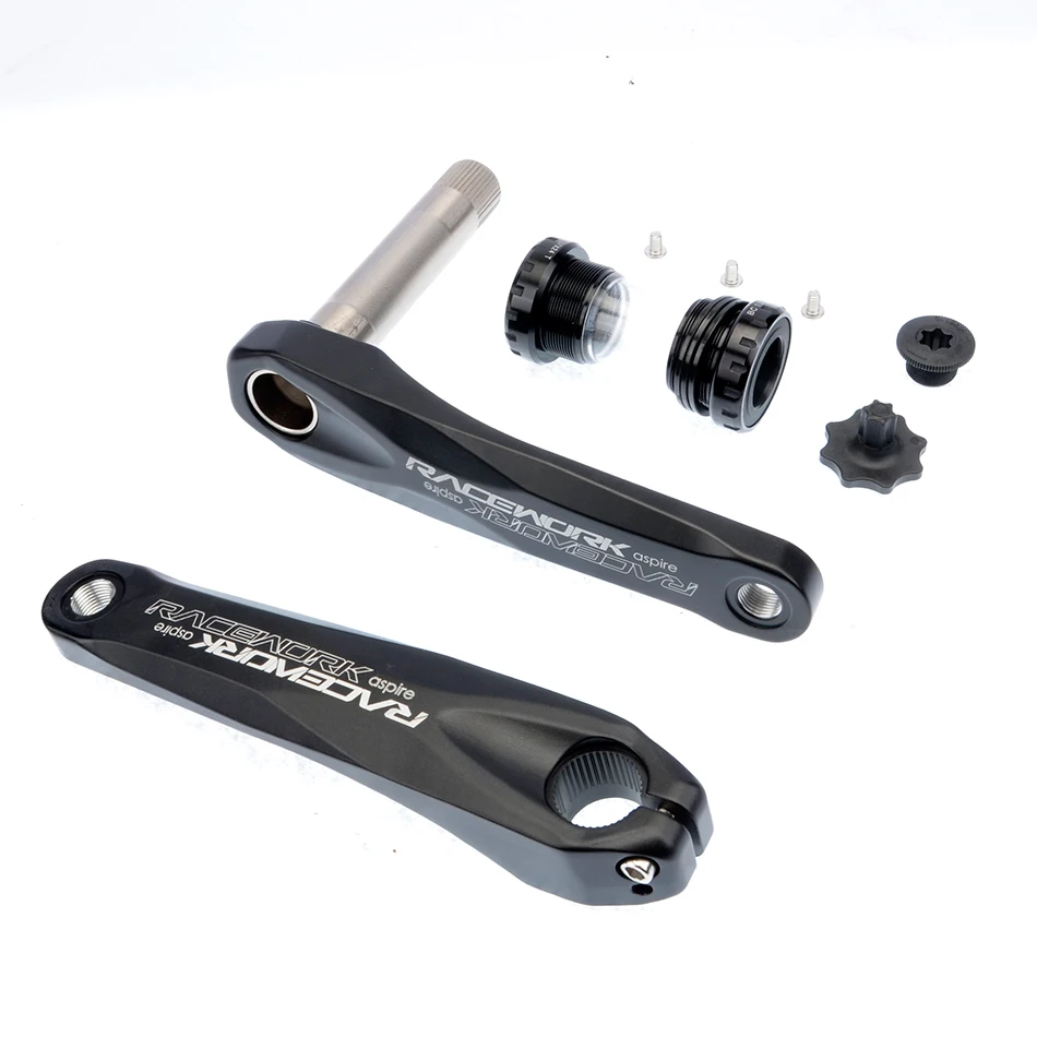 Fahrrad kurbel гоночный велосипед MTB GXP Kurbel алюминиевый легиер Mit Boden Kurbel 170 crank platte rot 32 T 34 T 36 T 38 T