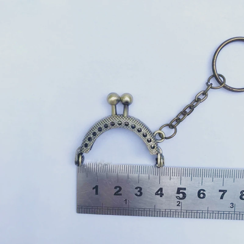 Мини-сумка для монет 4 см рамка кошелька сделай сам с кольцом ключей и пряжкой