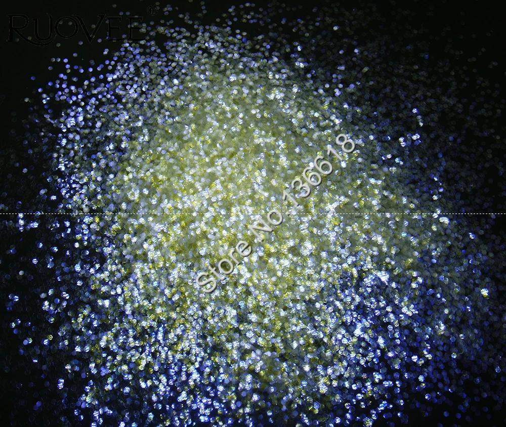 Ослепительные фотообои 50 г 1 мм с белым и фиолетовым светом|glitter 50g|white glitter50g glitter |