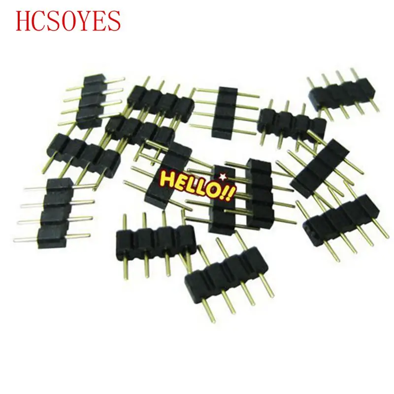 1000 шт 4pin/5pin RGB led разъем штекер Адаптер для SMD 5050 3528 светодиодные ленты |