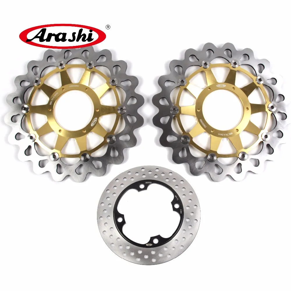 ARASHI тормозной диск для HONDA VTR SP1 RC51 1000 2000 2001 2002 2003 2004 спереди ротор заднего тормоза CBR1000RR 2006 2007 CBR 1000 RR