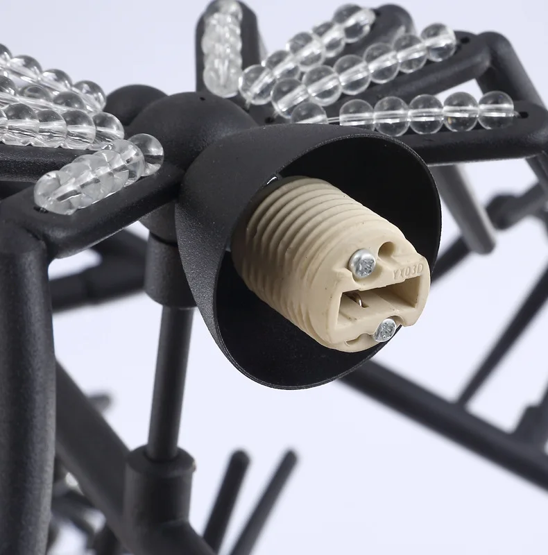 HAIXIANG креативная светодиодная прикроватная тумбочка для спальни промышленный