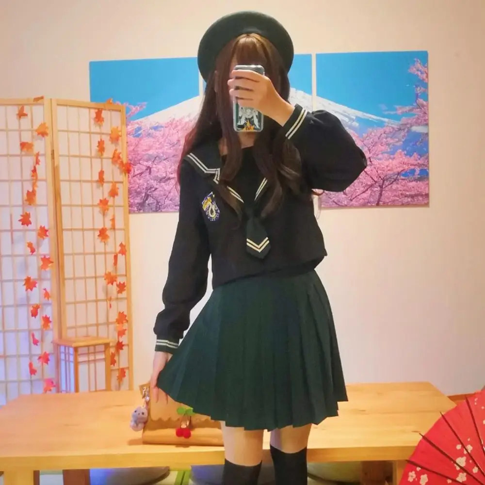 Японский и южнокорейский матросский костюм костюмы аниме COS японская