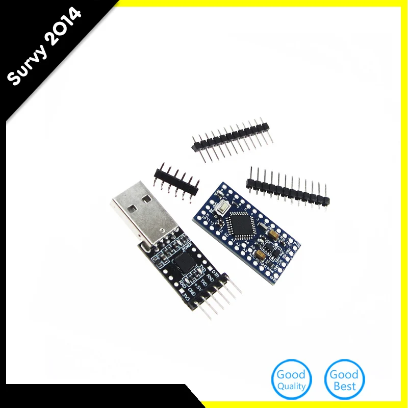 Плата atmega328 Atmega328P Pro Mini 5 в 16 м модуль для Arduino + 6 контактов CP2102 USB 2 0 на UART TTL адаптер