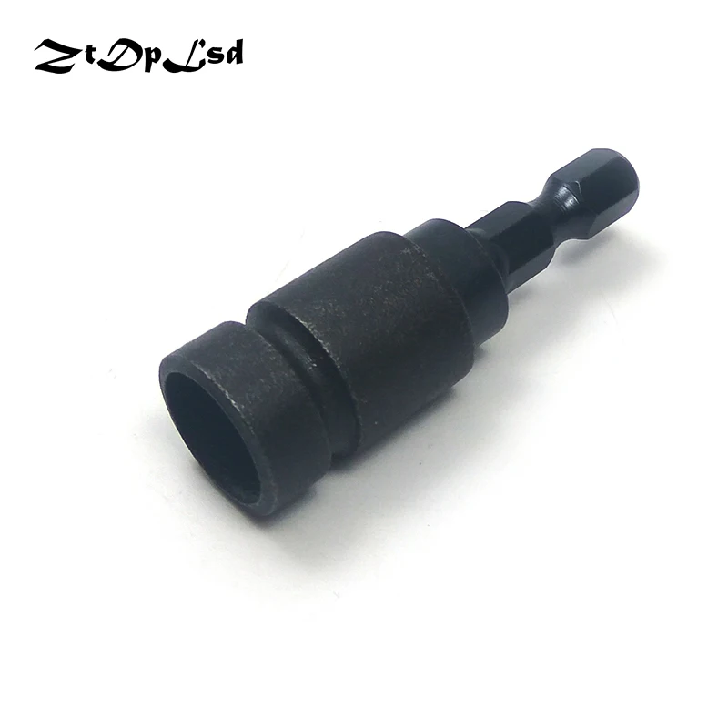 

ZtDpLsd 1Pcs 1/4" Hex Shank Metal Electric Hammer Pounding Nail Puncher Extension Bar Quick Release Connector Rod Power Tool