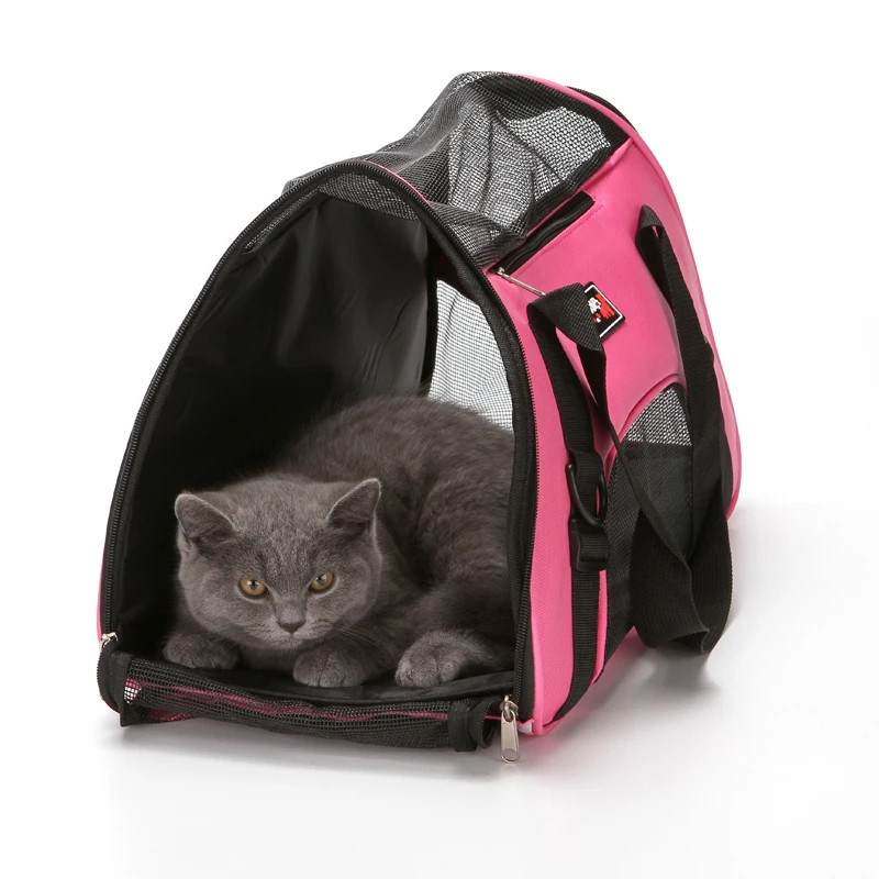 Новинка 2019 года Pet Carrier Модные дышащие переноски для собак кошек щенков сумки
