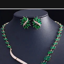 Женские серьги с цветами изящные AAA + Marquise cut кубические циркониевые кристаллы