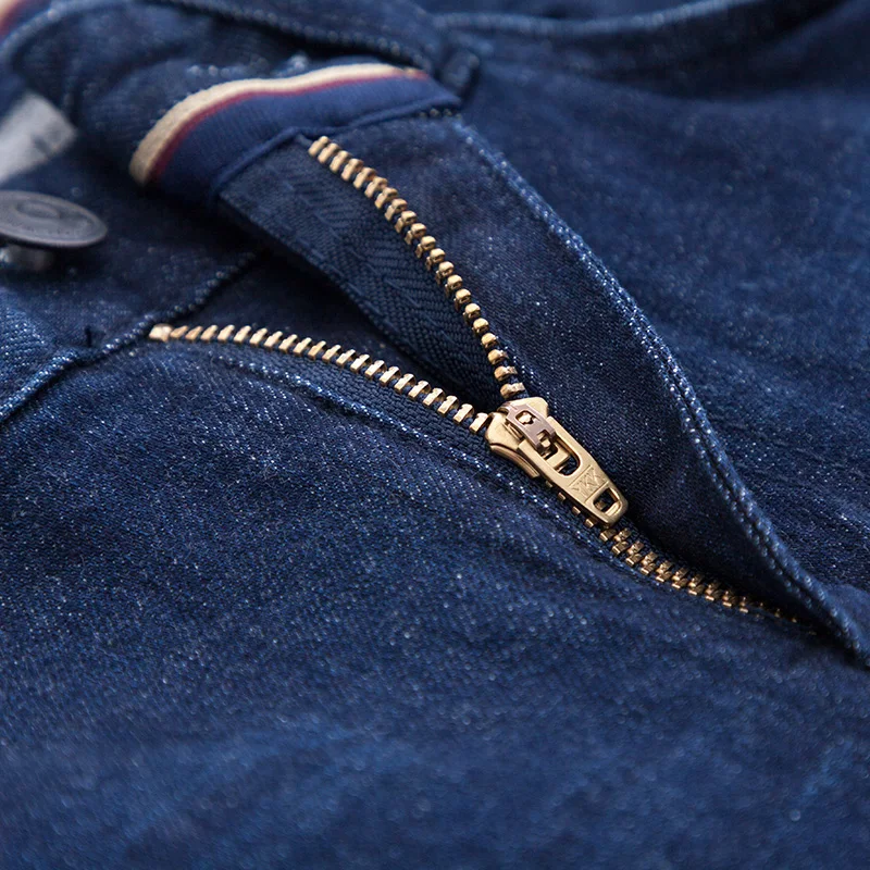 SEMIR мужские хлопковые Прямые классические джинсы весна осень джинсовые штаны