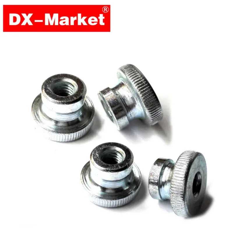 M8 гайка с накаткой, 20 шт., din466-B гайка для большого пальца, компьютерная гайка для большого пальца, ручная затяжка гаек, B009