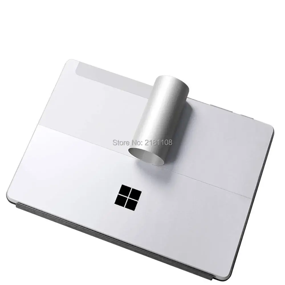Silver Защитные наклейки на корпус для 1" New microsoft Surface Go - Цвет: Silver