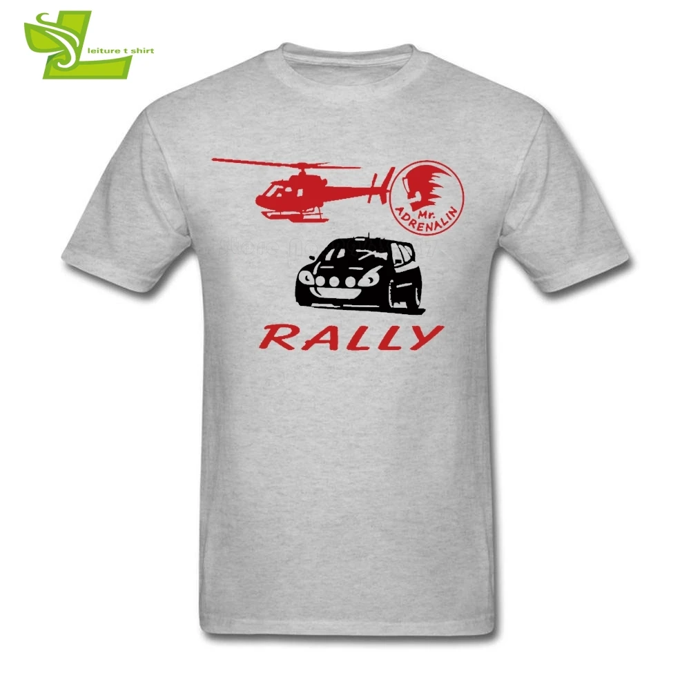 Вертолет VS Car Rally футболка мужская с коротким рукавом Круглый вырез крутая