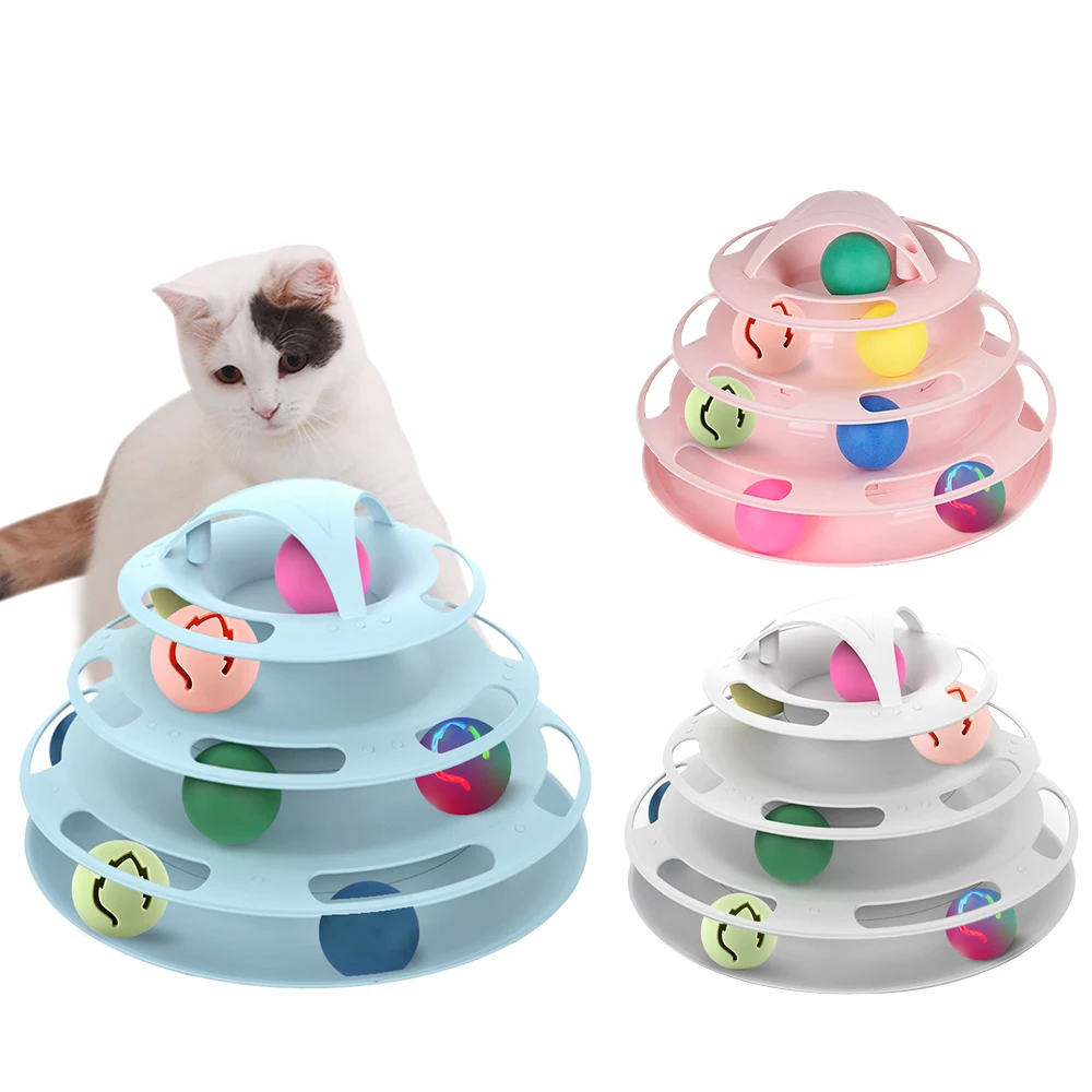 Интерактивная игрушка для домашних животных развивающий диск кошек игрушечные