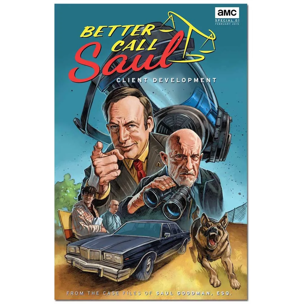 Лучше Call Saul плакат книги по искусству шелк классический фильм шелковая