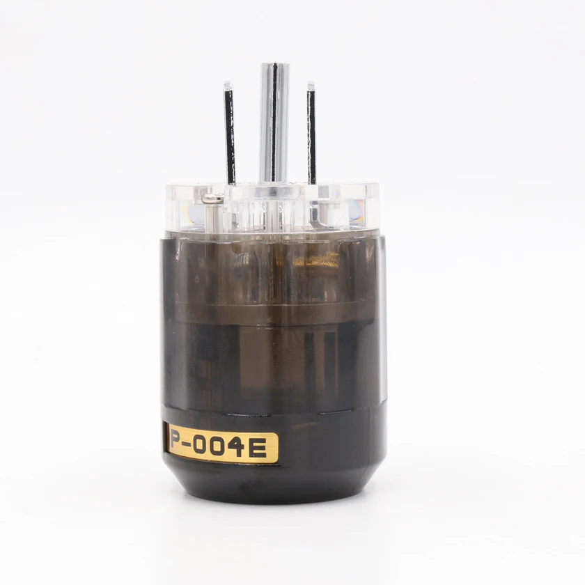 2pcs P-004 Pure Copper 99.999% Rhodium Plated US Version Plug For Hifi Power Cable | Электроника