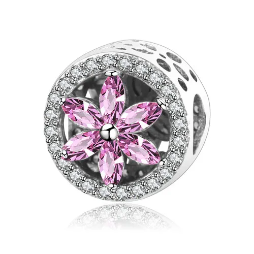 Подходит к оригинальному браслету Pandora, 925 пробы, серебряный, BLESSED Paw Lock, подвески, бусины с прозрачными фианитами, сделай сам, berloque, ювелирное изделие, подарок - Цвет: A20