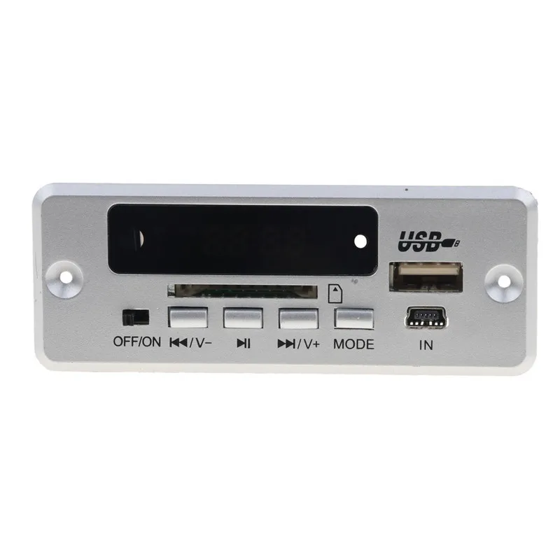 MP3 плеер с приемником 3 5 мм USB AUX Bluetooth V5.0 В 12 Mp3 декодер плата беспроводной