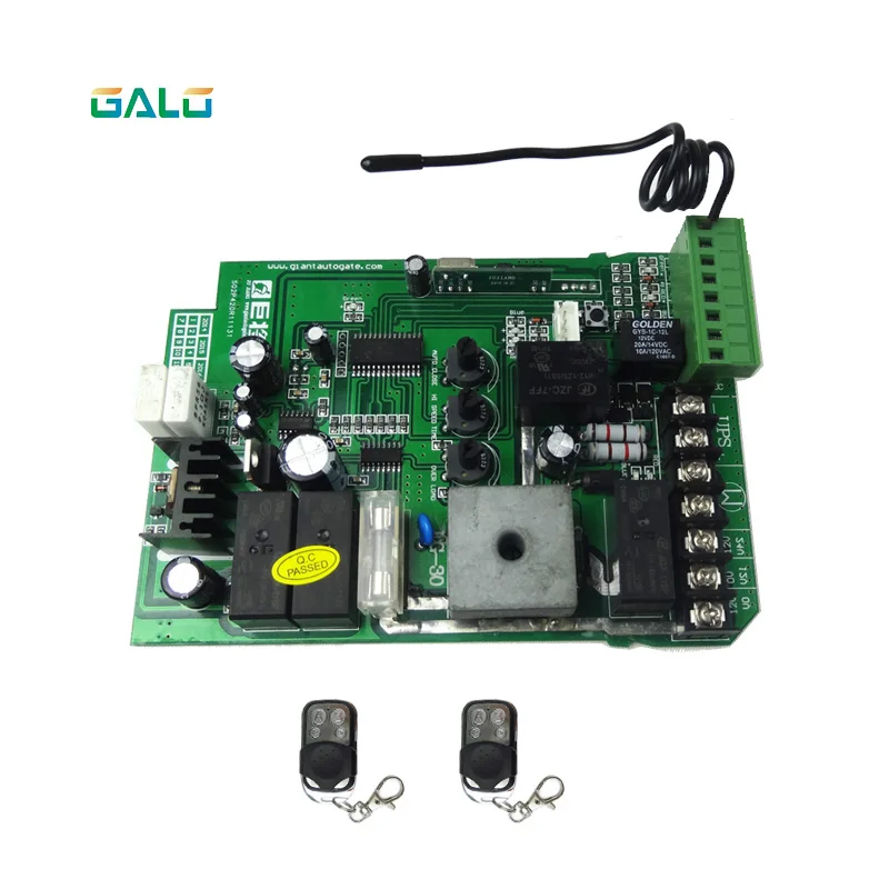 24V b Раздвижные ворота открывалка Двигатель Блок управления PCB монтажная плата контроллера электронная карта для KMP серии - Color: 24V b