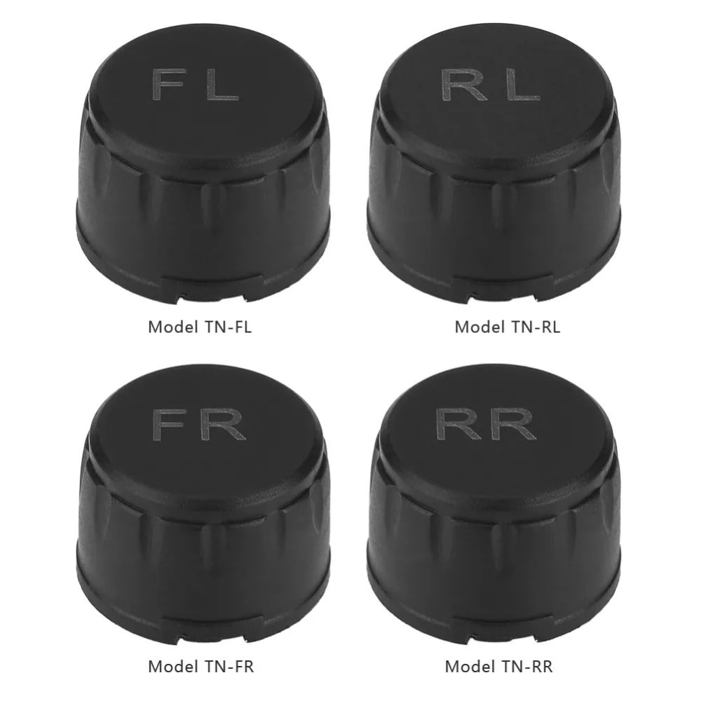 Автомобильный TPMS датчик давления в шинах Система мониторинга внешняя сигнализация давление в шинах Автоматическая сигнализация Инструмент беспроводной 4 внешних датчика