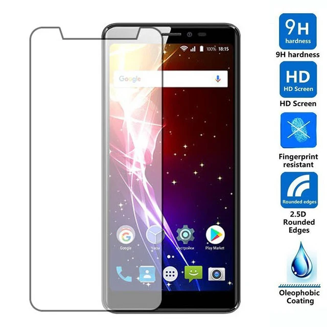 Закаленное стекло с полным покрытием для BQ 5500L Advance Защитная пленка экрана