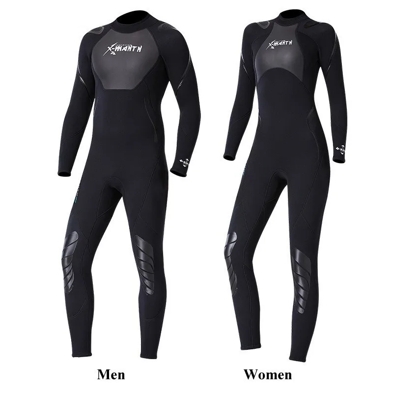 Scuba Diving Wetsuit Women Men 3mm Neoprene Suit Swimming Surf Triathlon Wet Swimsuit Full Bodysuit | Спорт и развлечения