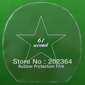 Резиновая Защитная пленка 12x 61second для ракетки для пинг-понга