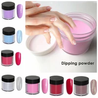 10mlbox dipping nail powder fa46 glitter powder dust 11 colors diy manicure polish arcrylic chrome powder pigment for nail art
