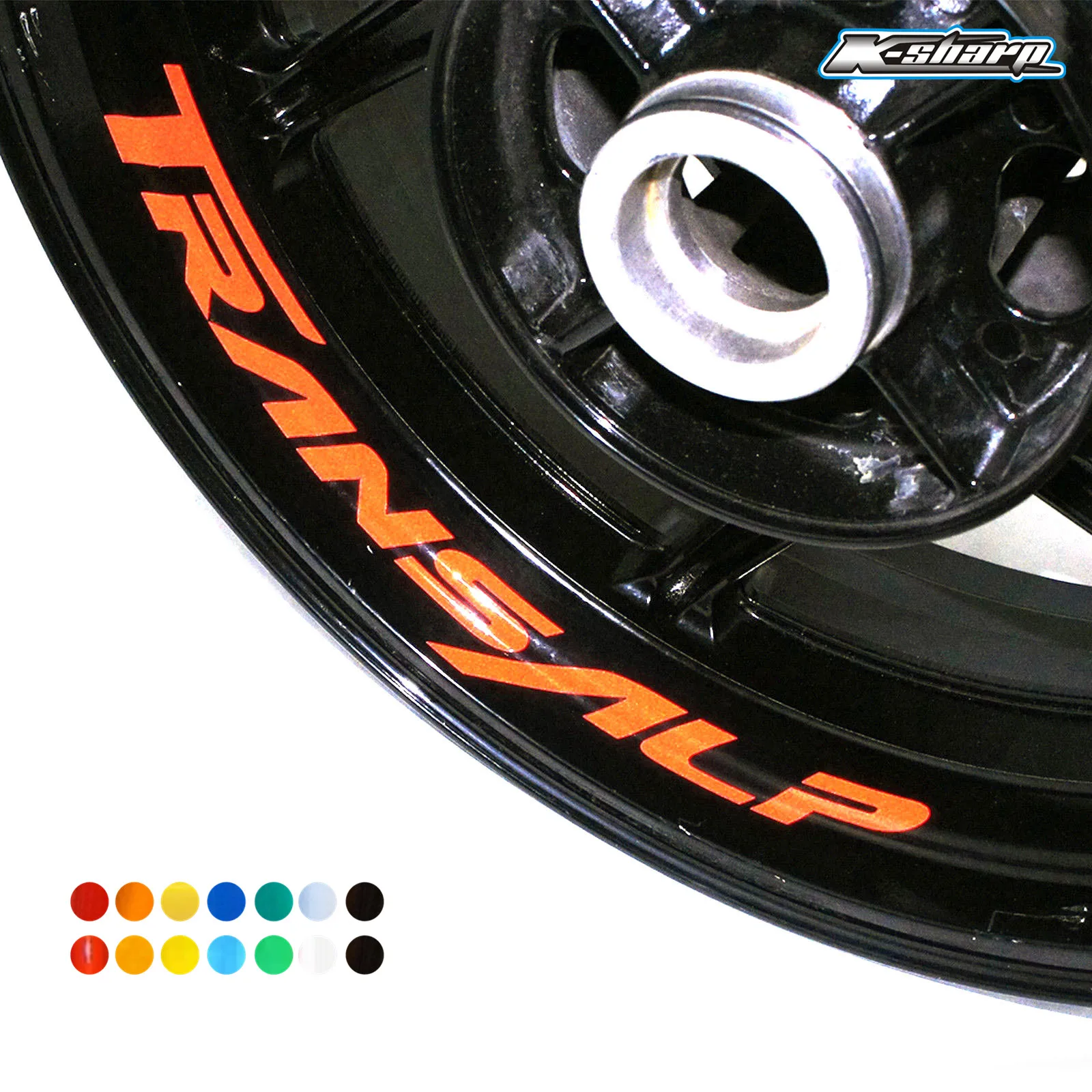 8 X внутренние наклейки на обод колеса светоотражающие в полоску подходят для