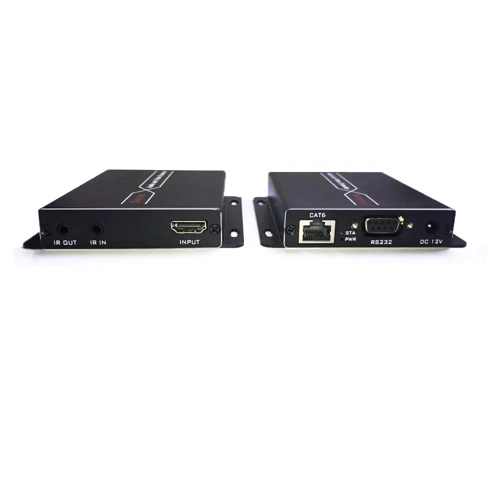HDBaseT HDMI удлинитель 70 м от RJ45 CAT6 Lan адаптер кабеля 4K 3D EDID/IR/RS232 управления PoC к питанию