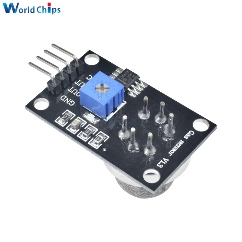 MQ 2 MQ2 дымовой газ LPG бутан Датчик водорода детектор модуль для Arduino TTL выход DC 5V 150mA