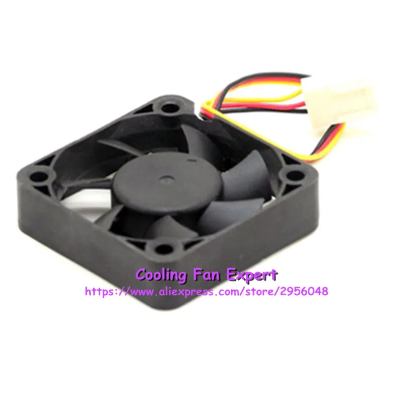 Power Logic PLA04010S12M-1 тихий вентилятор охлаждения DC 12V 0.08A 5000RPM 4010 40*40*10 мм 3 провода |