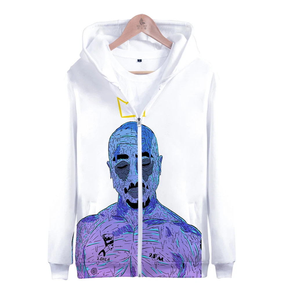 2PCA американский реперские кепки модные толстовки с капюшоном Лидер продаж