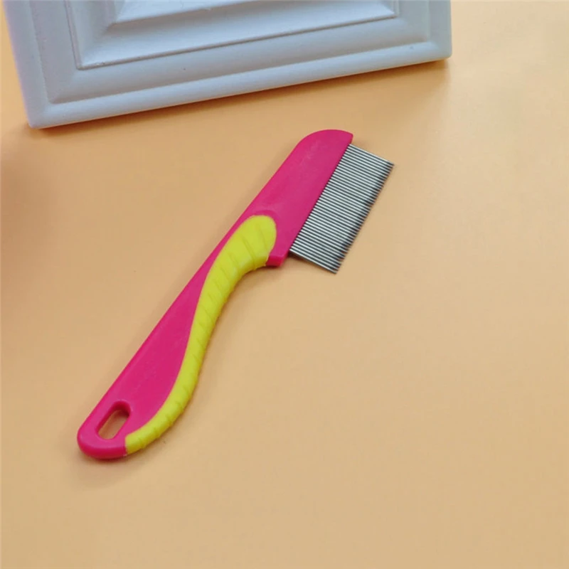 Щетка для удаления шерсти домашних животных Расческа с мелкими зубцами из