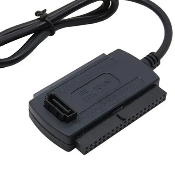 

3-in-1 USB 2.0 Cable Adapter USB To 2.5/3.5/5.25inch SATA IDE High Speed 480Mb/s Adapters UY8