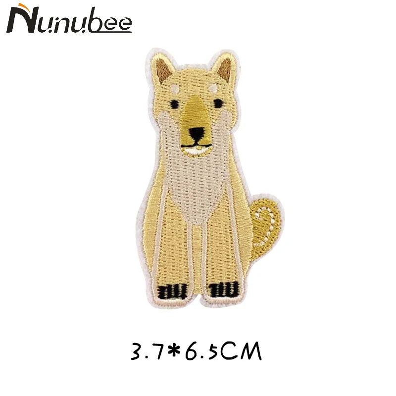 Nunubee 1 шт. DIY Домашние животные нашивки в форме собак для одежды вышивка патч