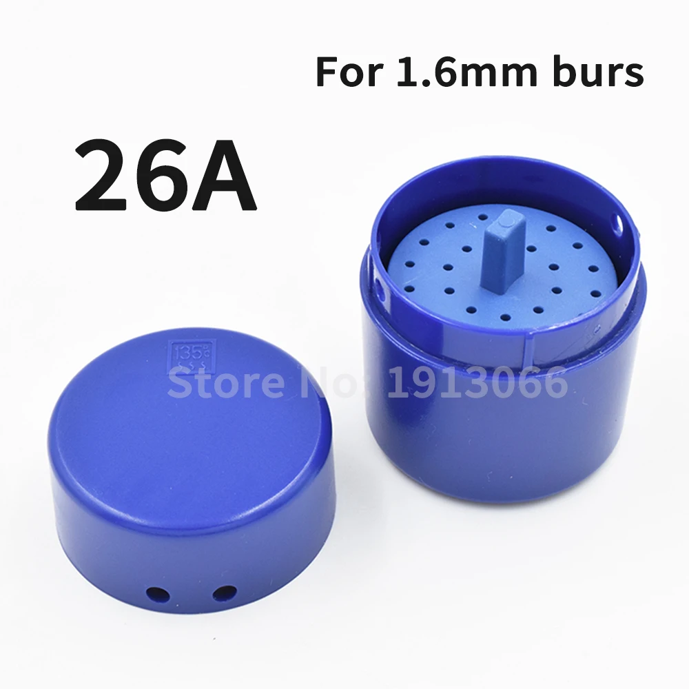 1 шт. высокое качество 26A отверстия endo коробка для burs reamer и gutta percha точки