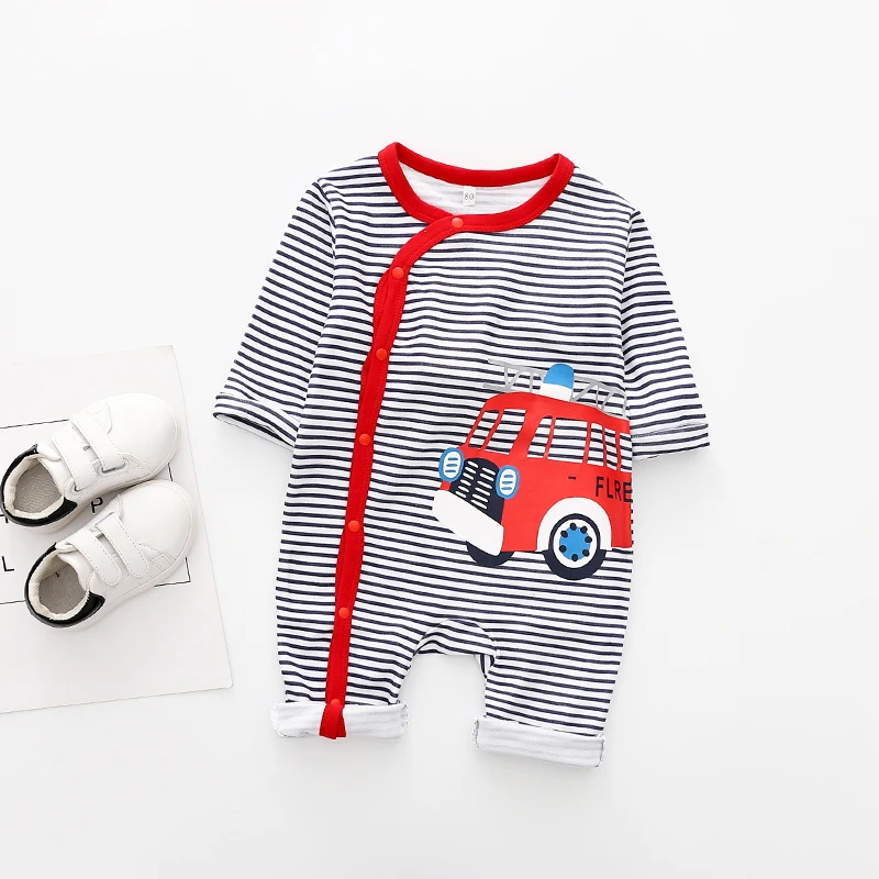 New Arrival baby Cotton Rompers Lovely Fox Animal Onepiece Jumpsuits Longsleeve Soft infant toddler clothes bebe roupas | Детская одежда