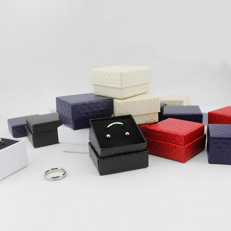 Коробочка для драгоценностей кольца шкатулки/серьги хранения маленькая