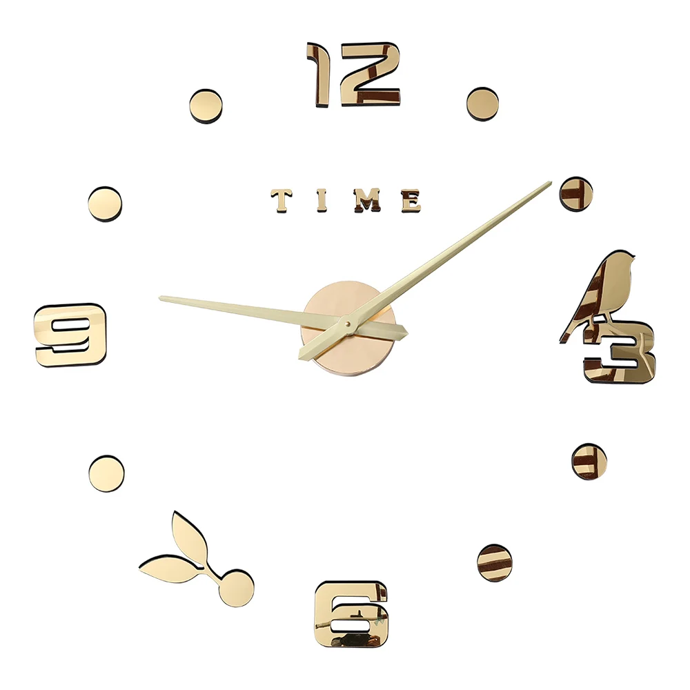 Светящиеся часы с птицами, настенные часы с подсветкой, часы Horloge Reloj Duvar Saati, современный дизайн, часы Pat Patrouille, настенные палочки uhr