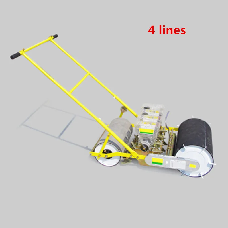 Ручной Сеятель 4 линии овощей морковь шпинат изнасилования женьшеня капуста
