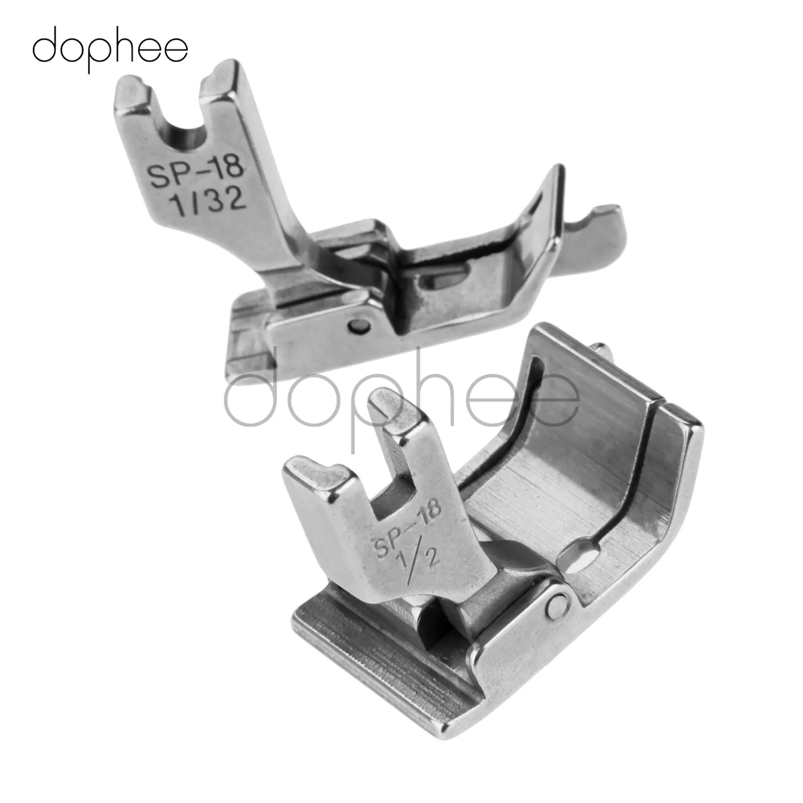 Dophee 1 шт. практичная прижимная лапка SP18 плоская односторонняя стальная на молнии