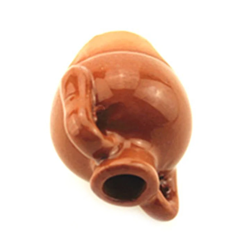 

1Pc Mini Ceramic Pot DIY Handmade Doll House Kitchen Ornament Decora Vase 1:12 Scale Dollhouse Miniatures