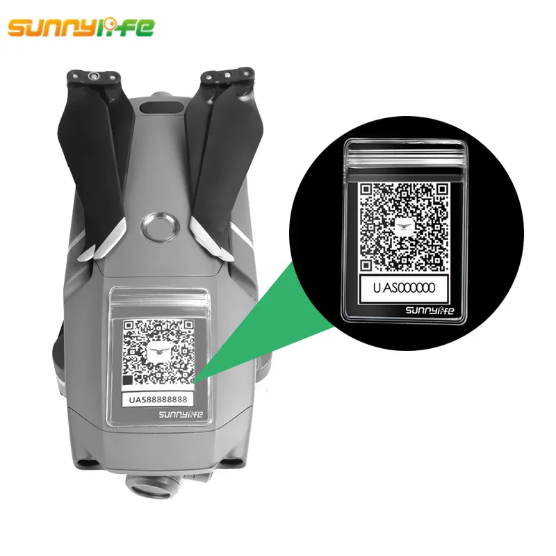 5 шт. DJI Mavic 2 Pro Zoom Spark Air QR кодовый замок для дорожной сумки водонепроницаемый