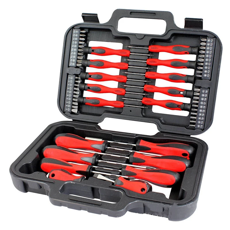 58 шт./компл. Набор отверток щелевой Torx PZ инструмент для ремонта DIY Fix ручной