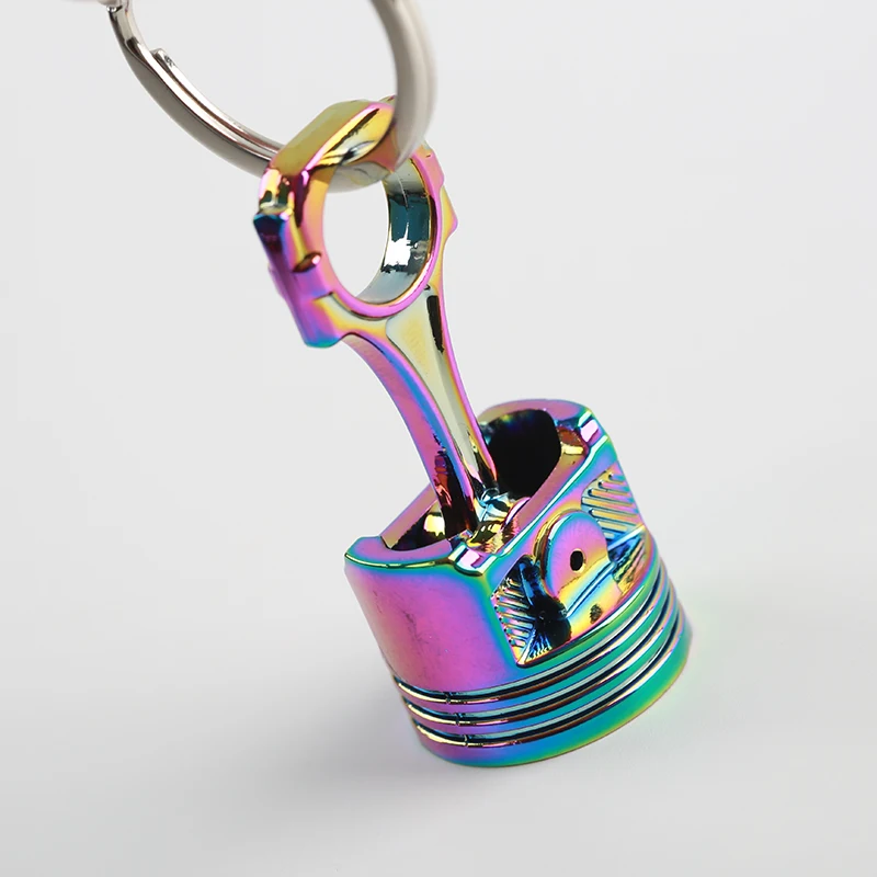 5 шт. хромированные Брелоки для ключей от двигателя|piston key ring|piston keykey ring |