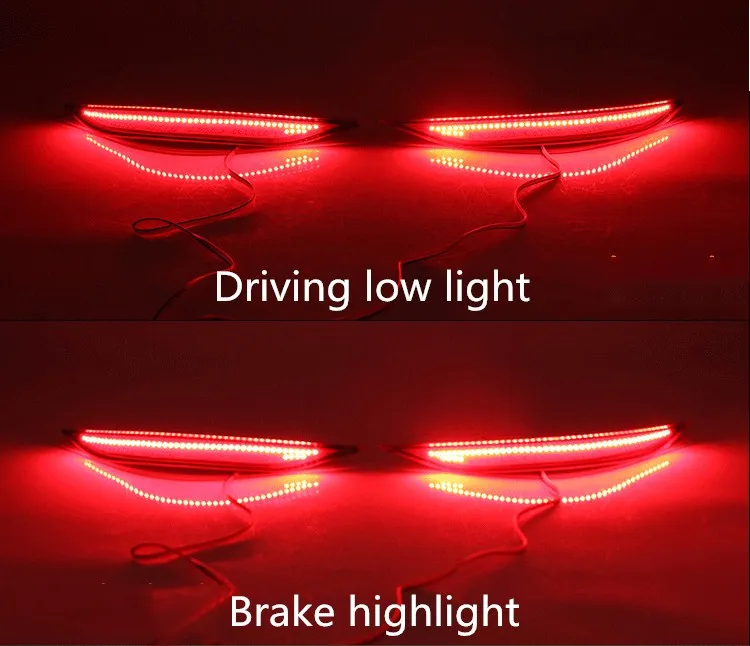 

Qirun led rear bumper light rear fog lamp for Volkswagen Lavida 2015-2017